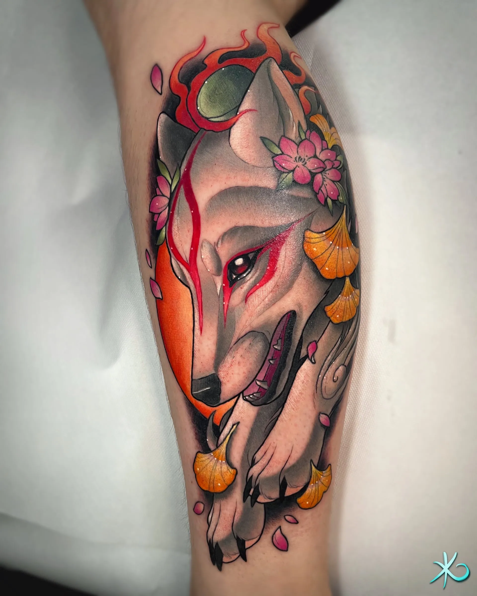 Tatouage réalisé par Kyriä
