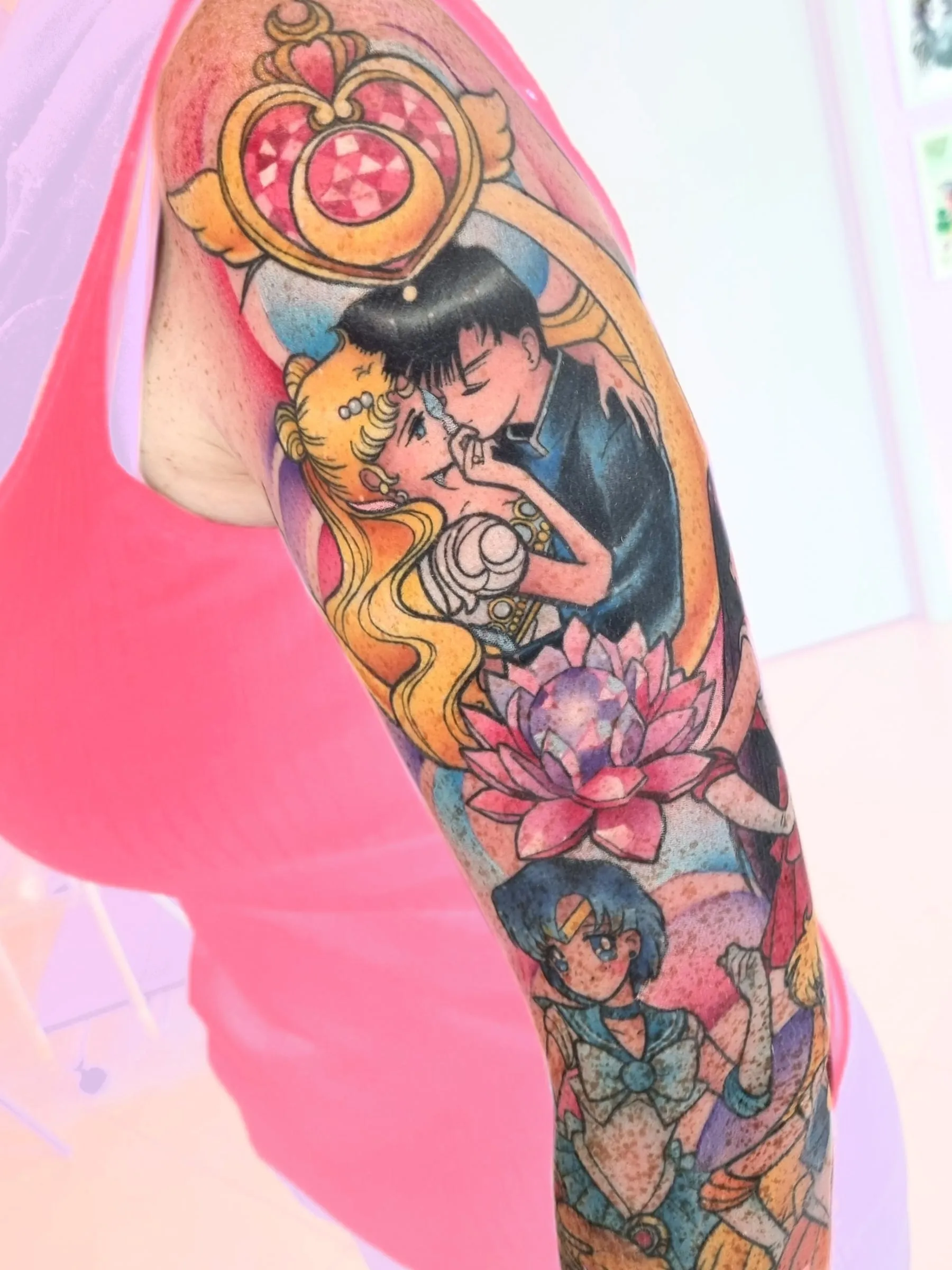 Tatouage réalisé par Lunie