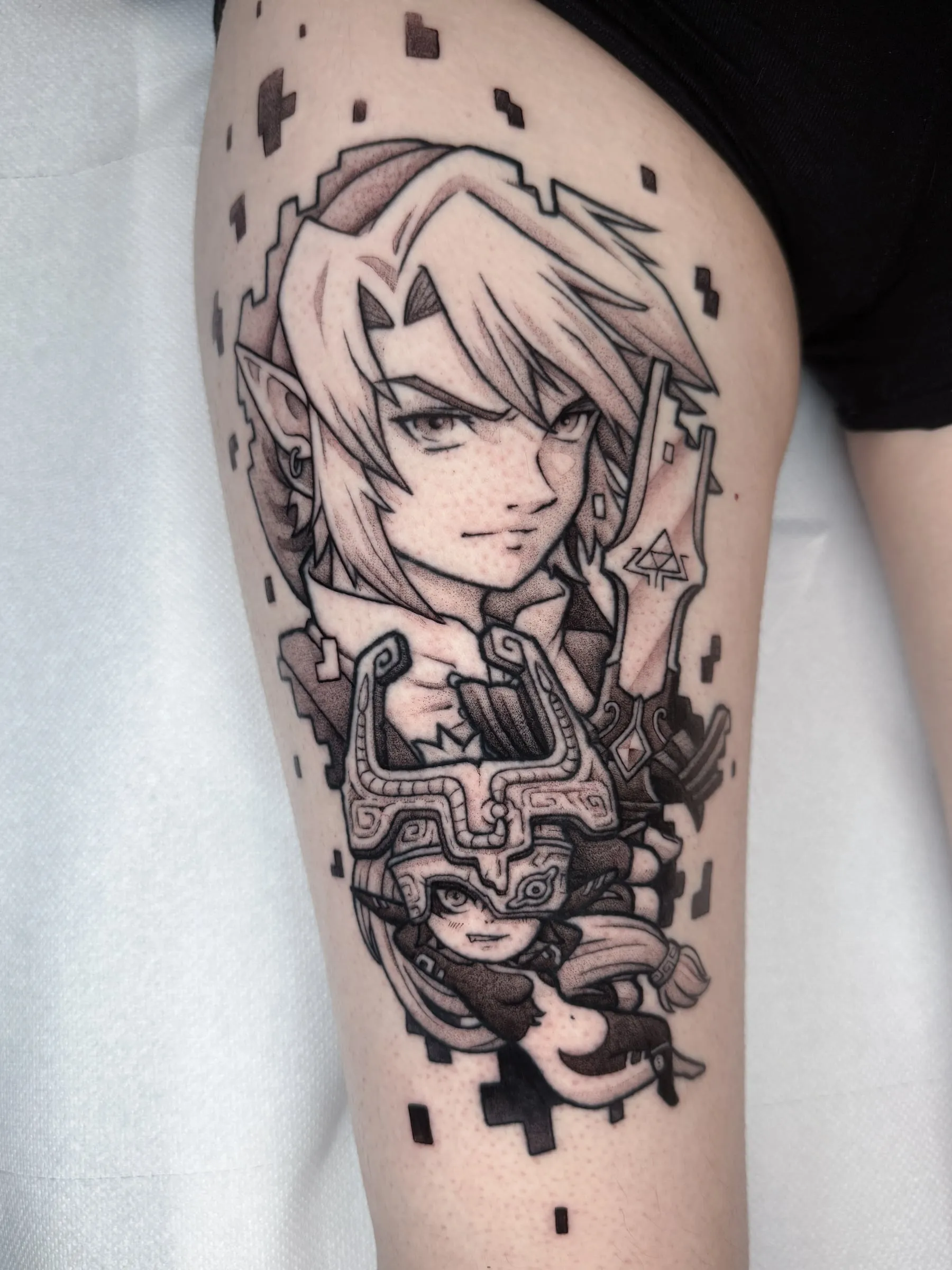 Tatouage réalisé par Aks