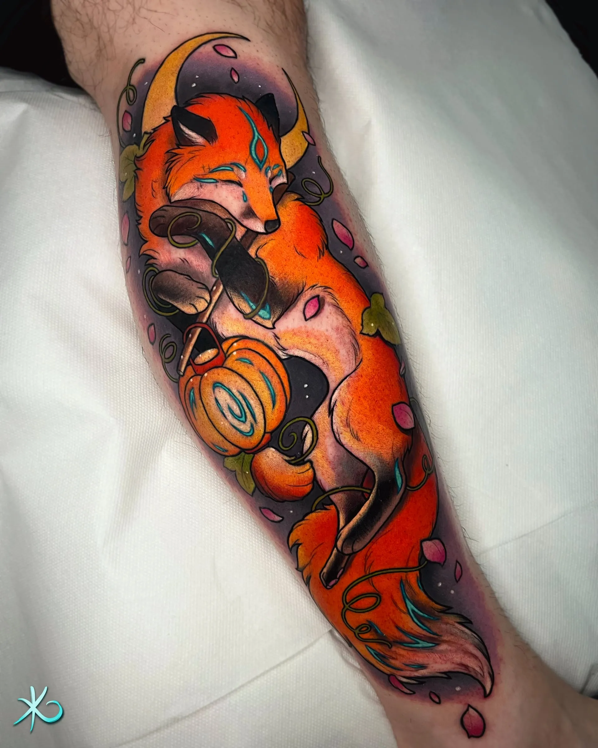 Tatouage réalisé par Kyriä