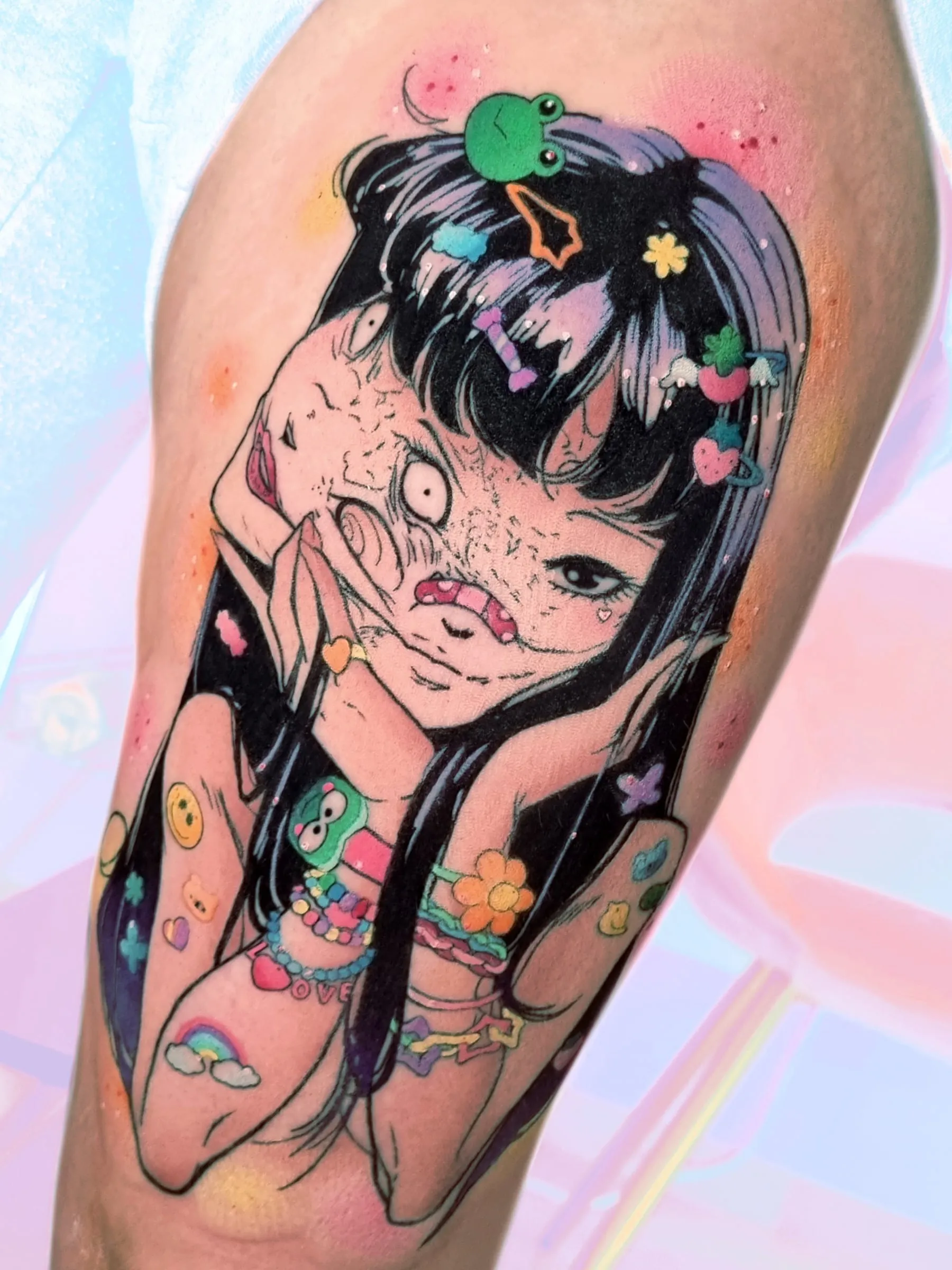 Tatouage réalisé par Lunie
