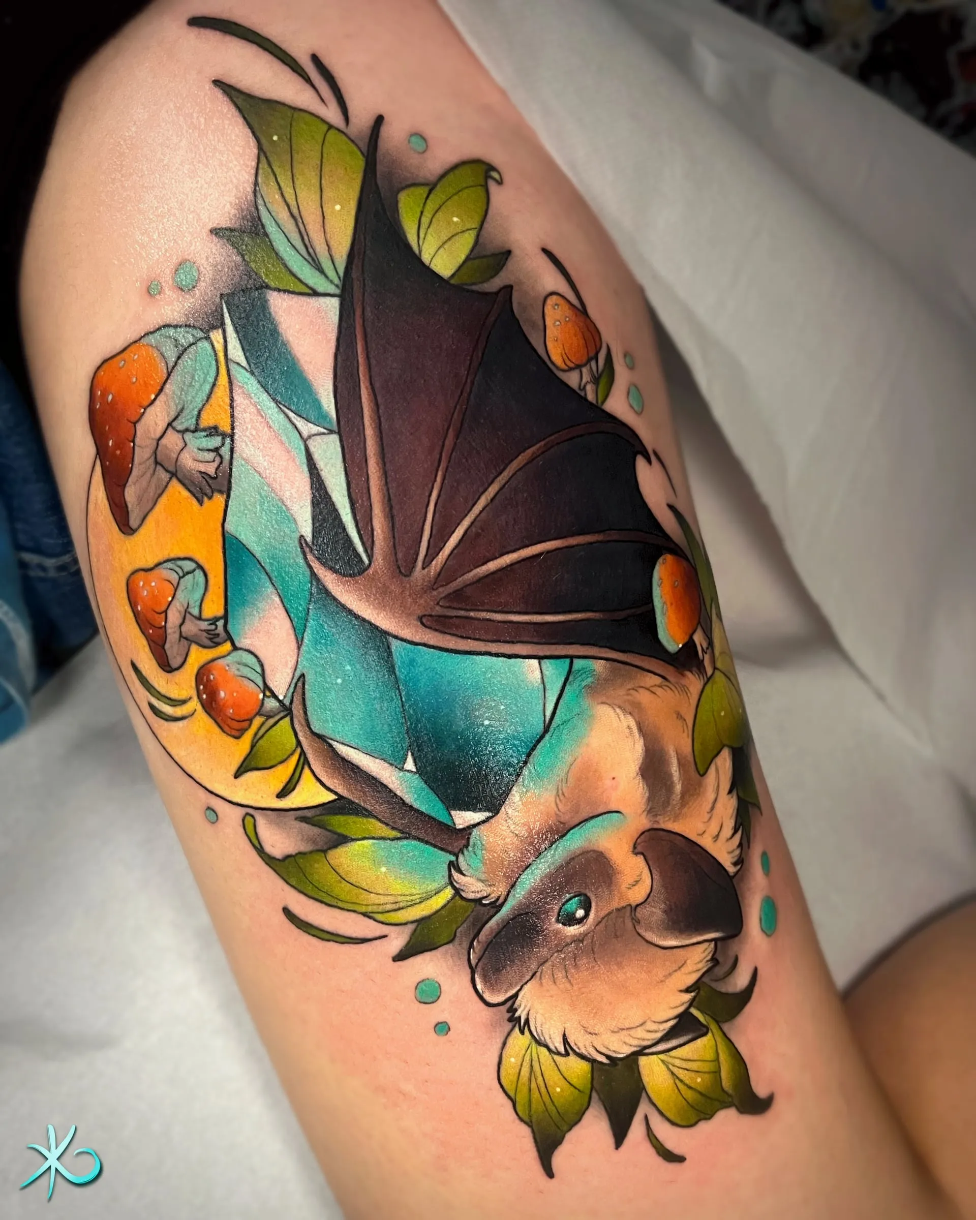Tatouage réalisé par Kyriä