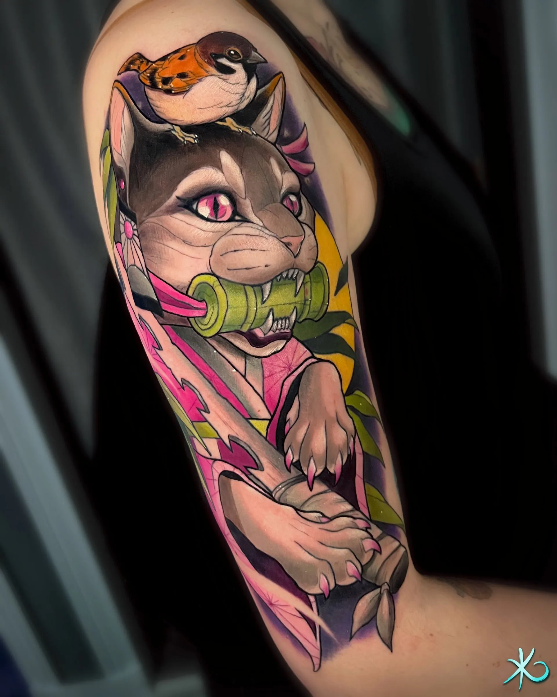 Tatouage réalisé par Kyriä