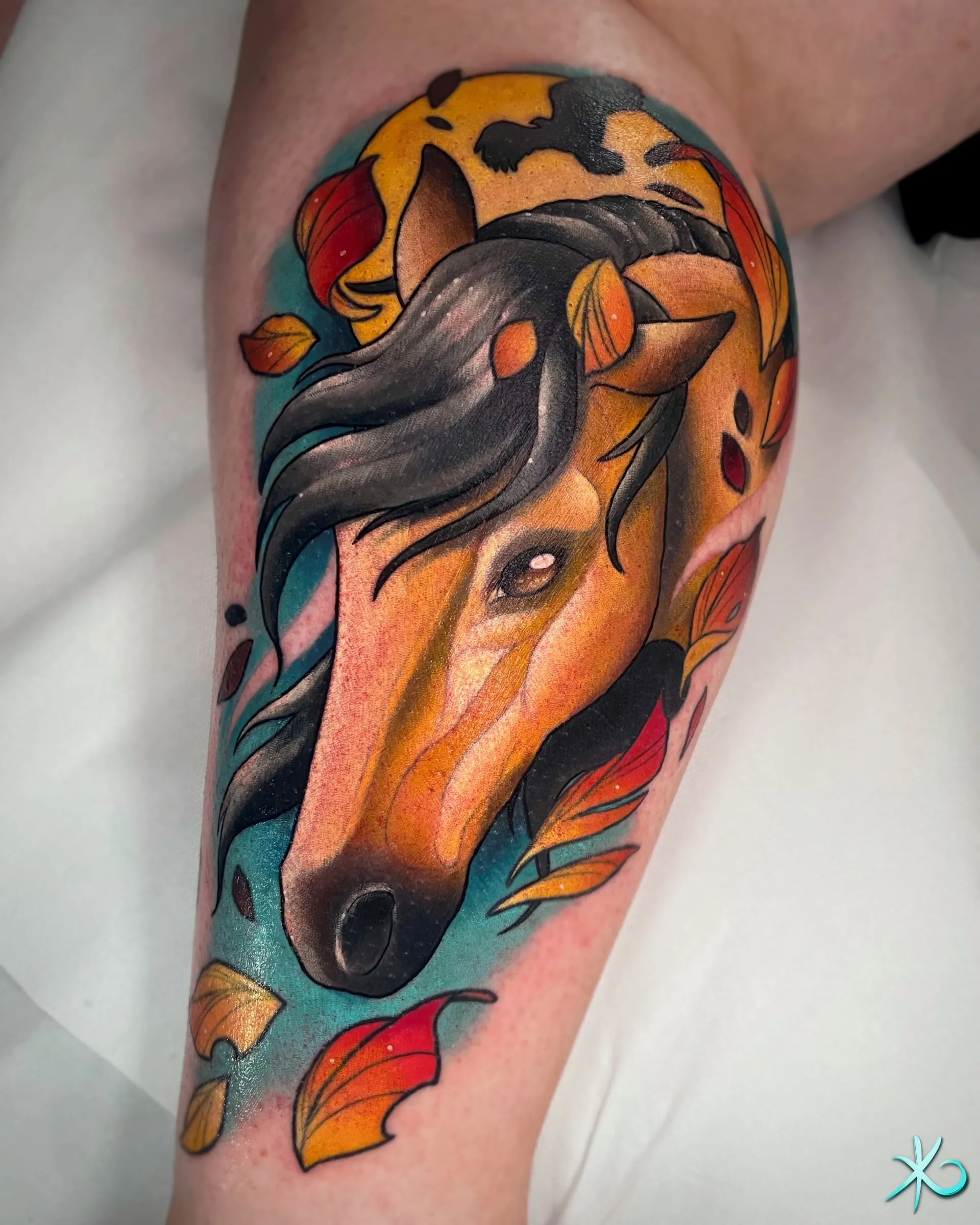 Tatouage réalisé par Kyriä