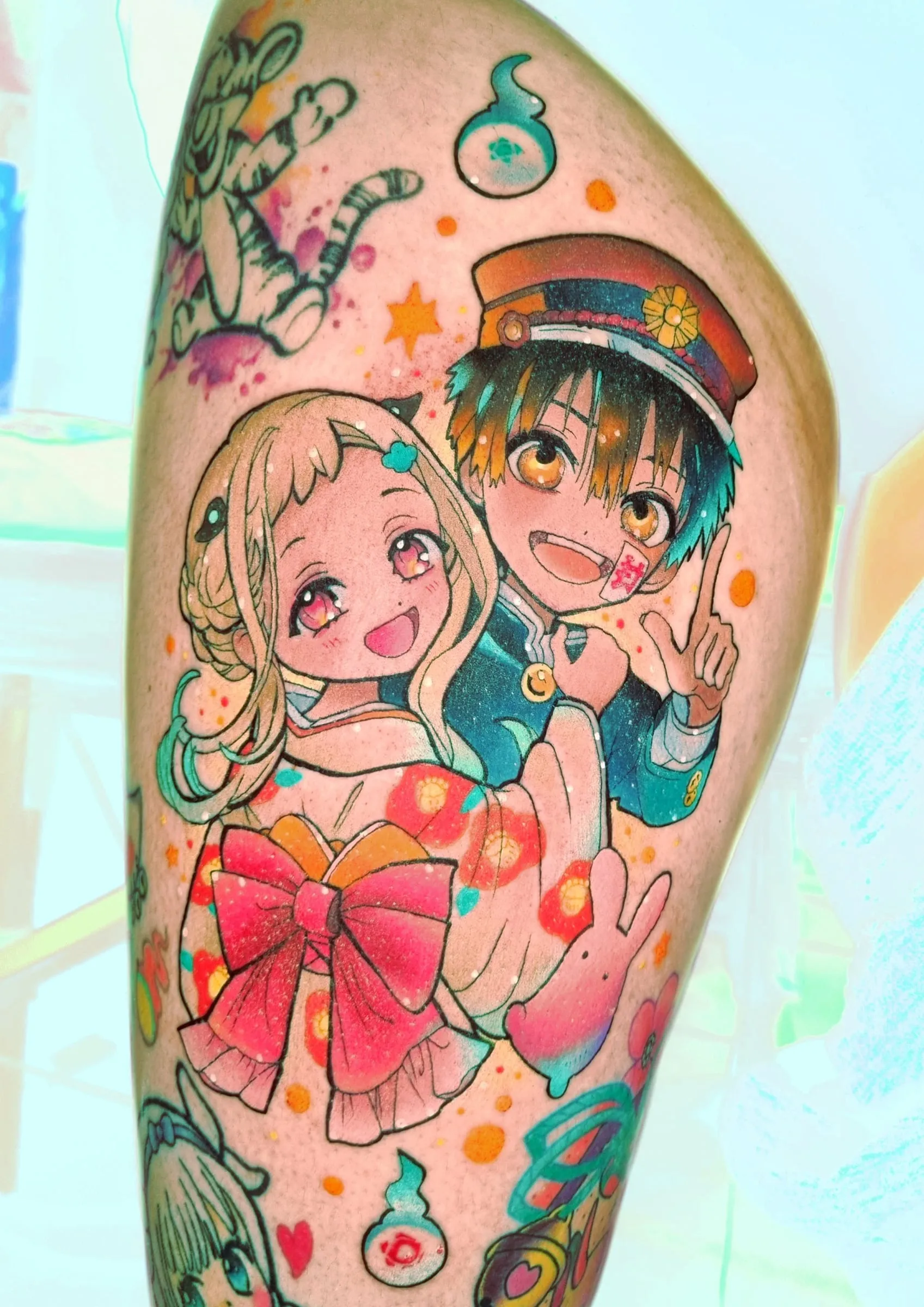 Tatouage réalisé par Lunie