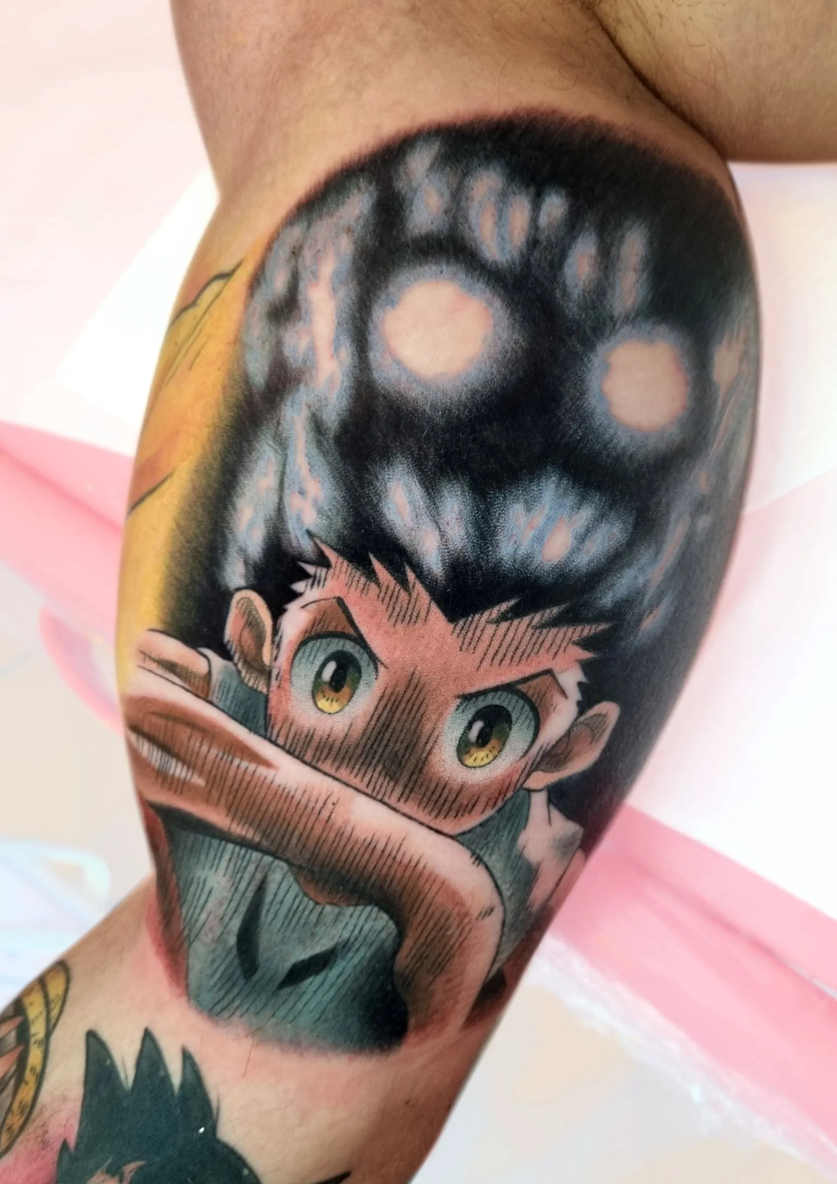 Tatouage réalisé par Lunie