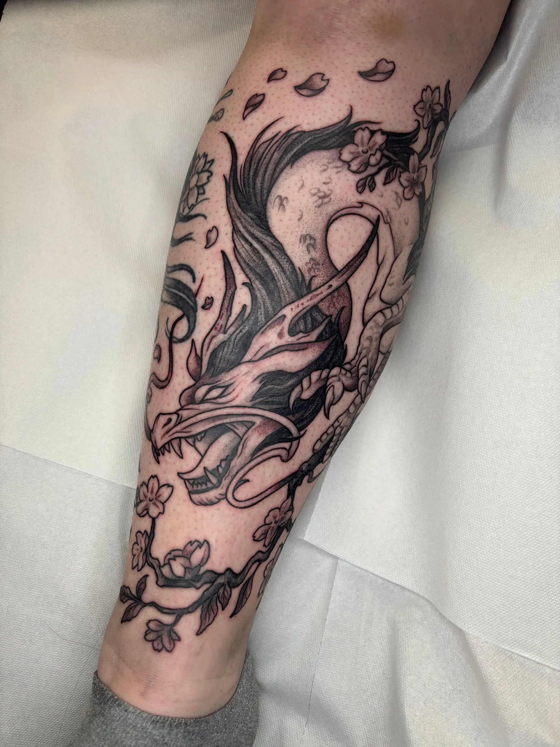 Tatouage réalisé par Morgana Kōhai