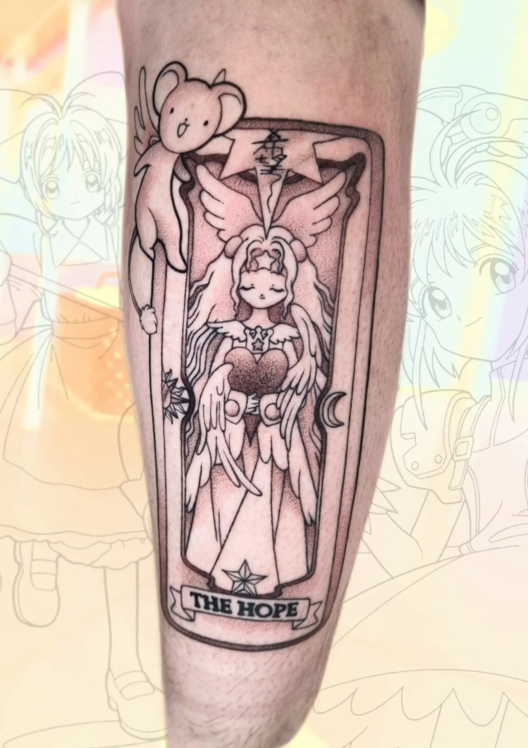 Tatouage réalisé par Lunie