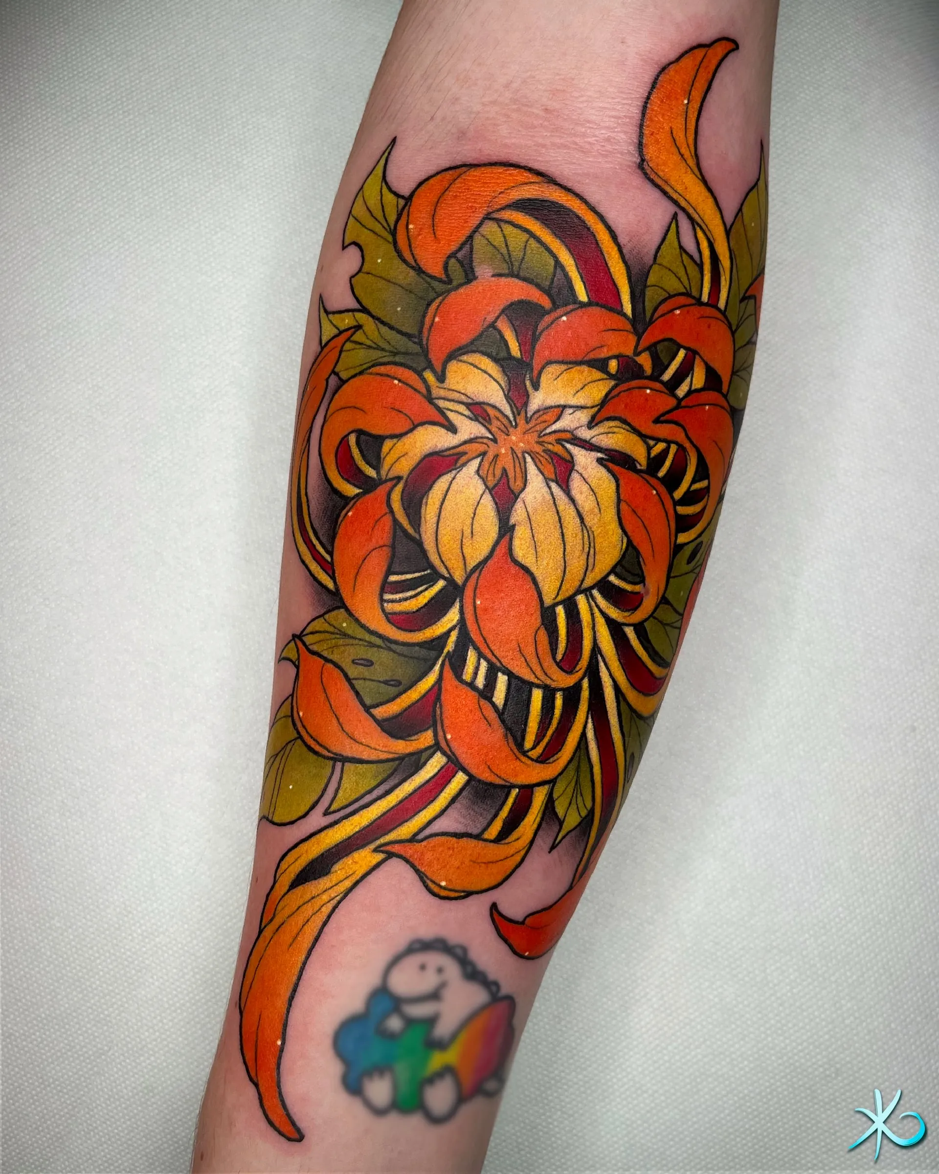Tatouage réalisé par Kyriä