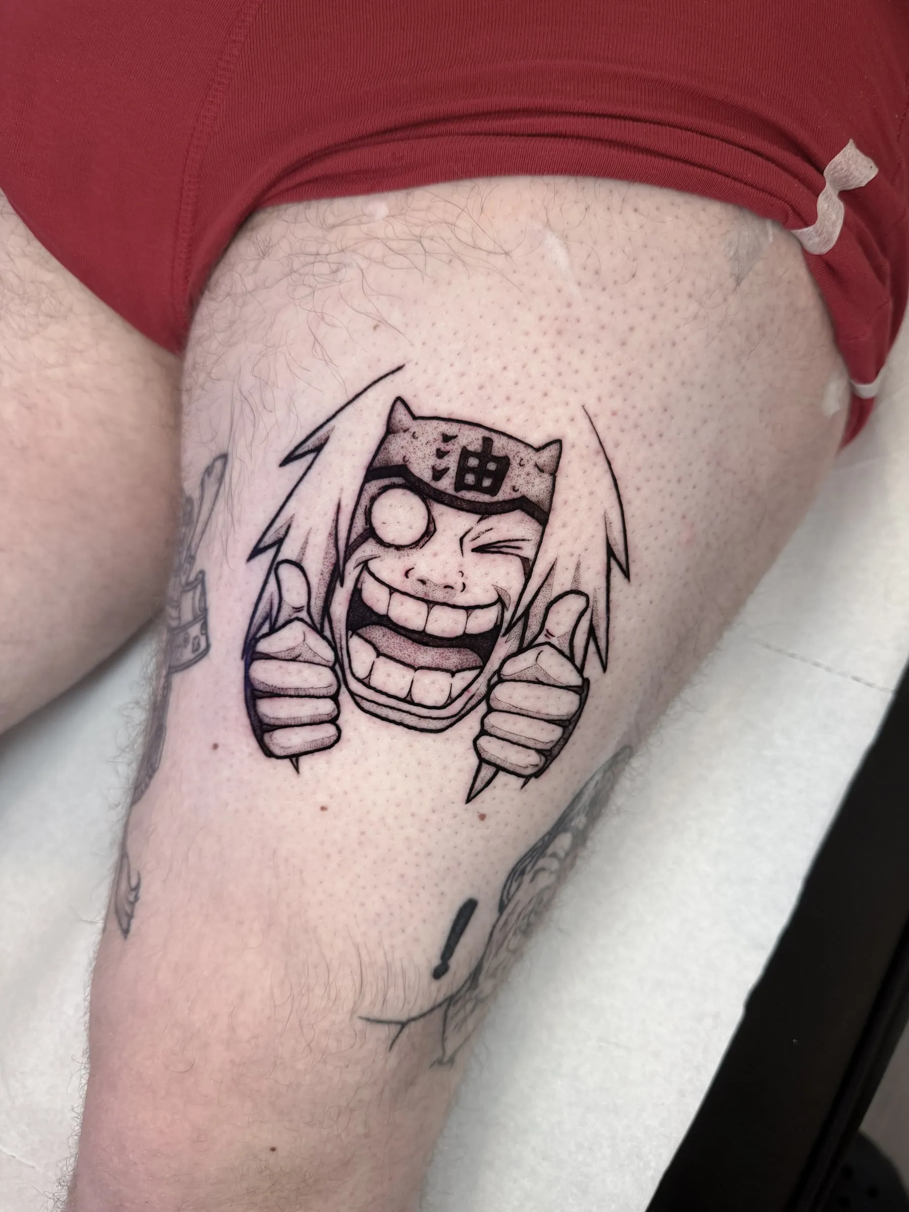 Tatouage réalisé par Aks