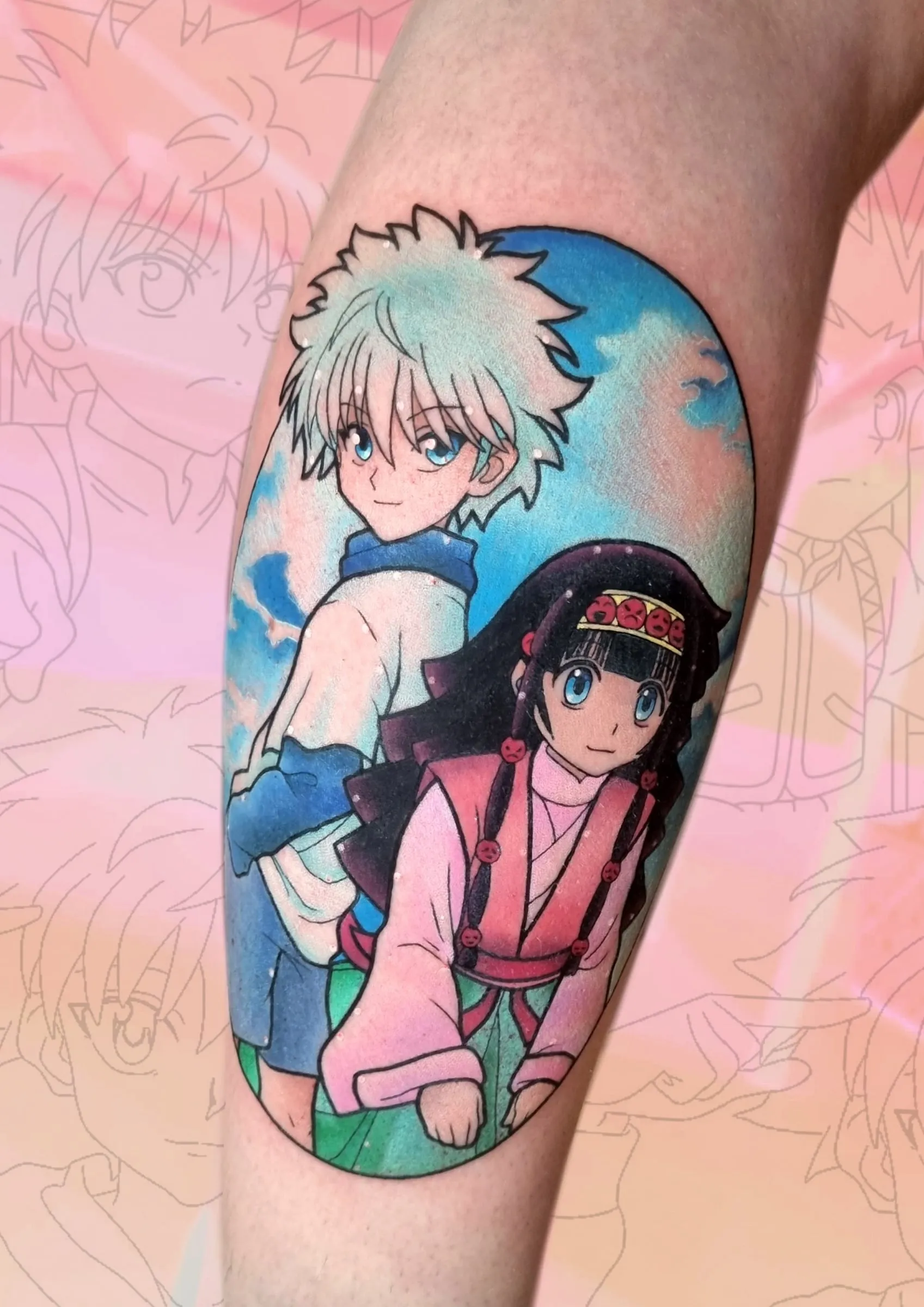 Tatouage réalisé par Lunie
