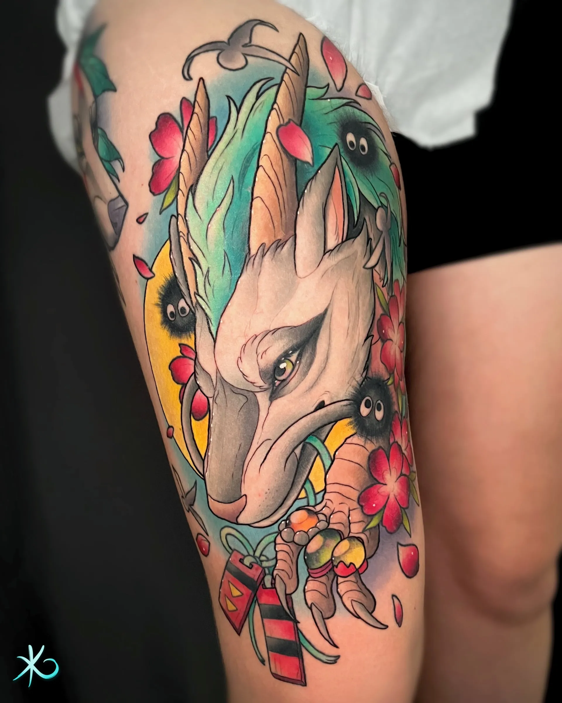 Tatouage réalisé par Kyriä