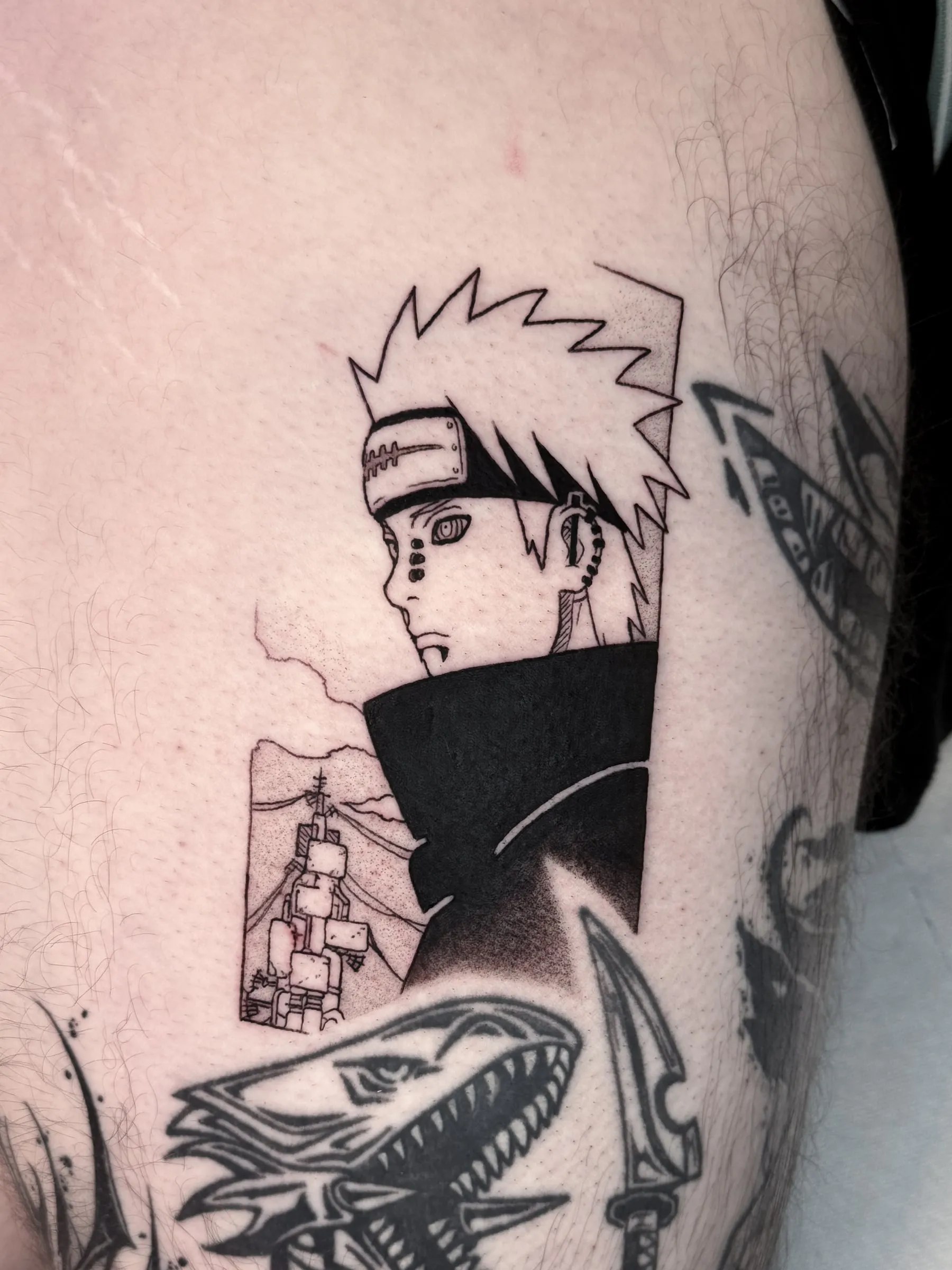 Tatouage réalisé par Aks