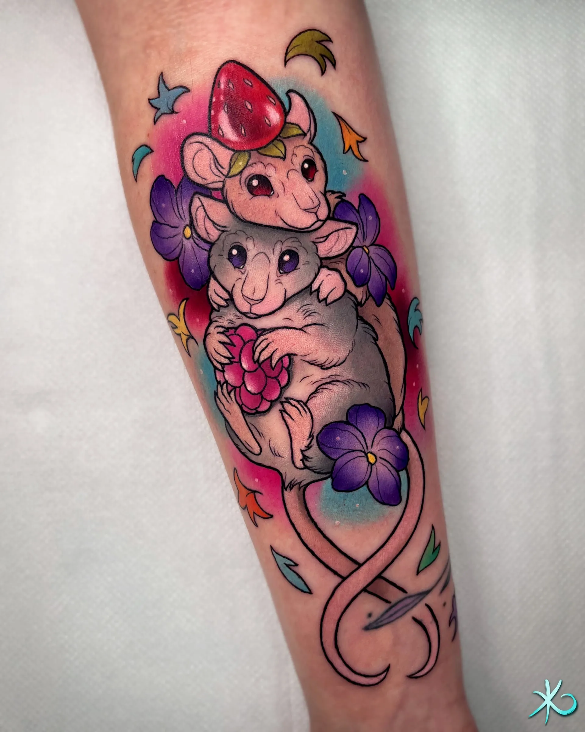 Tatouage réalisé par Kyriä