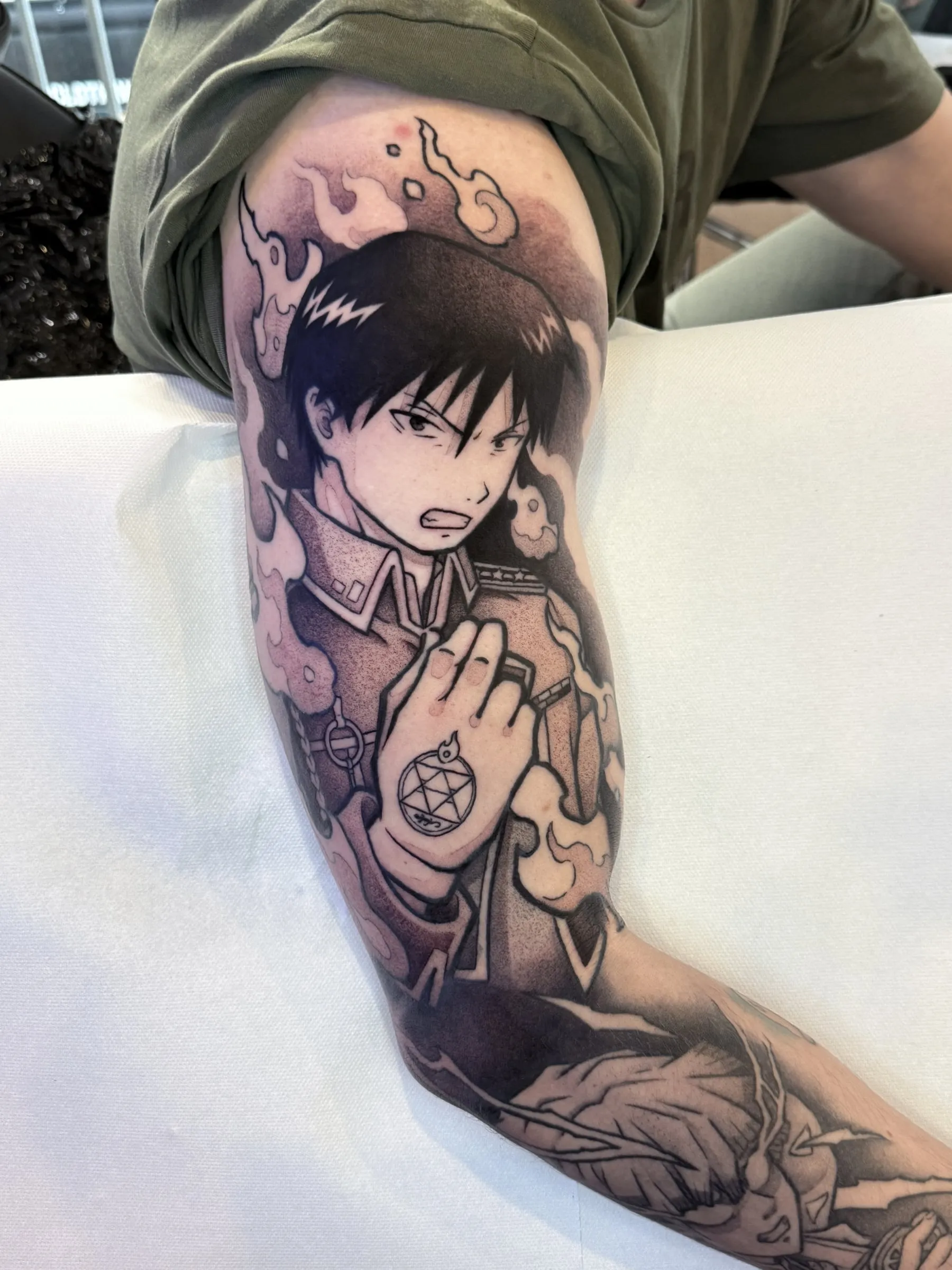 Tatouage réalisé par Aks