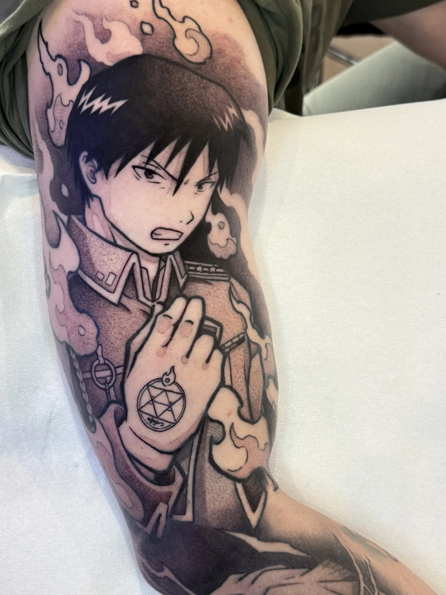 Tatouage réalisé par Aks
