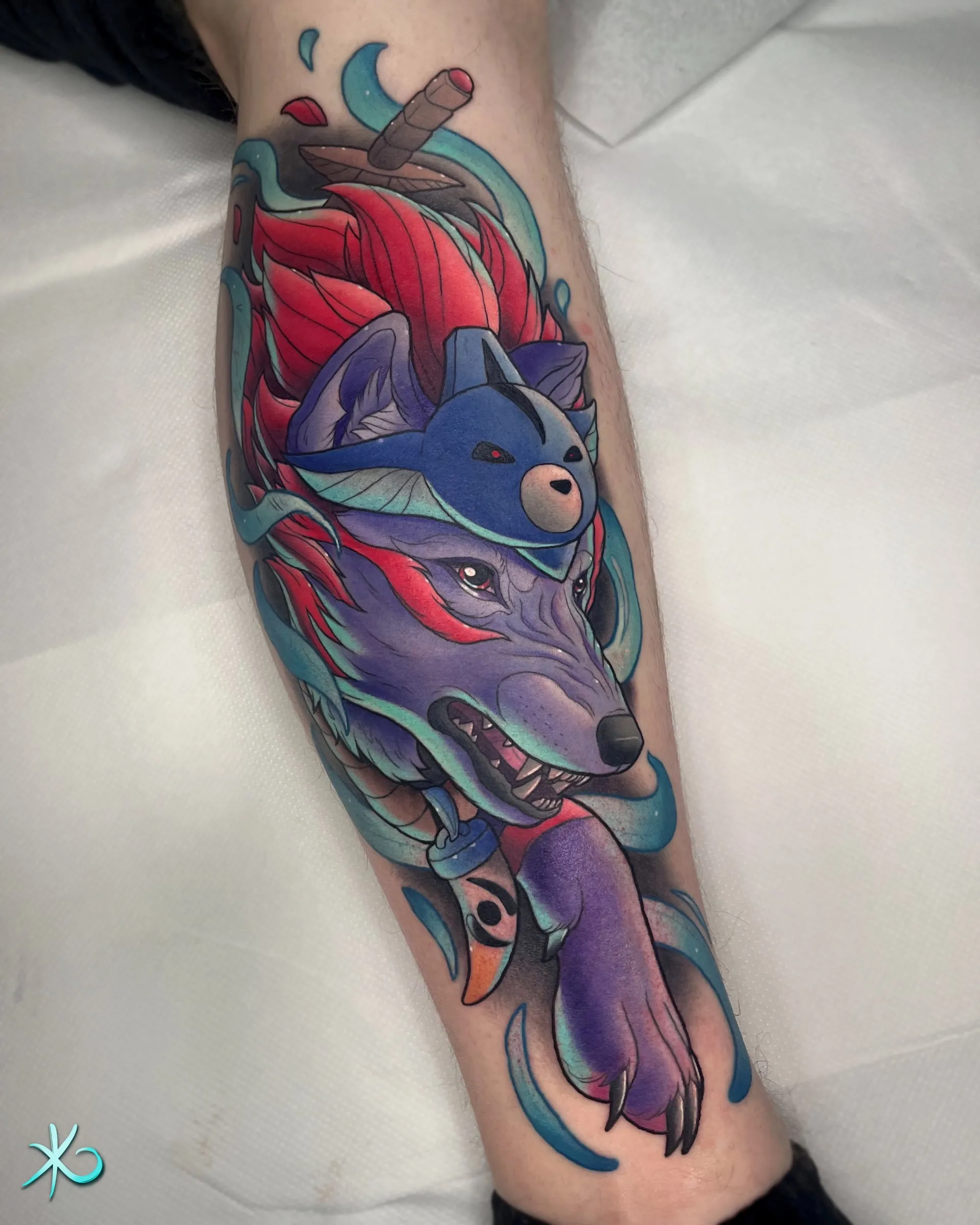 Tatouage réalisé par Kyriä
