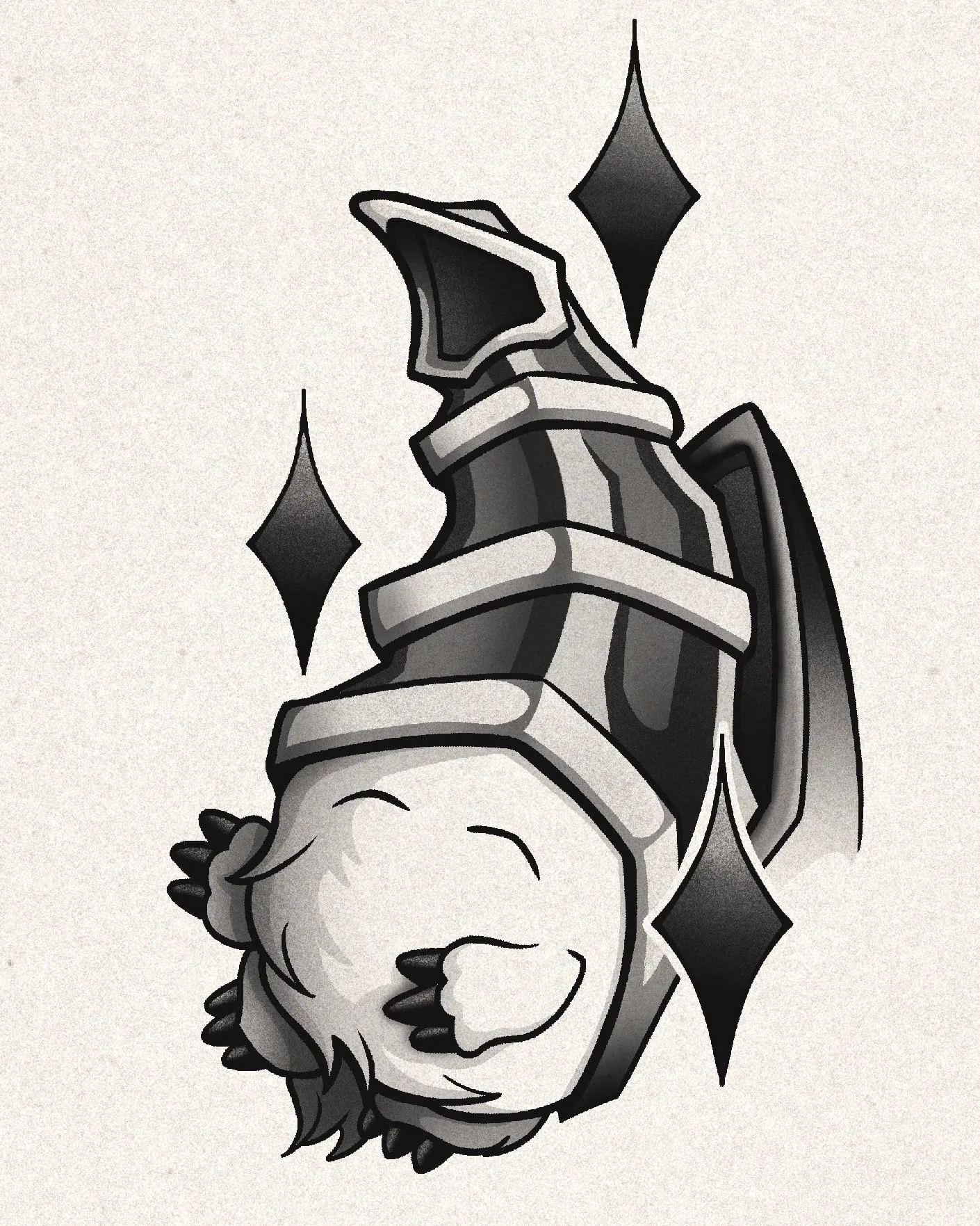 Tatouage réalisé par Lux