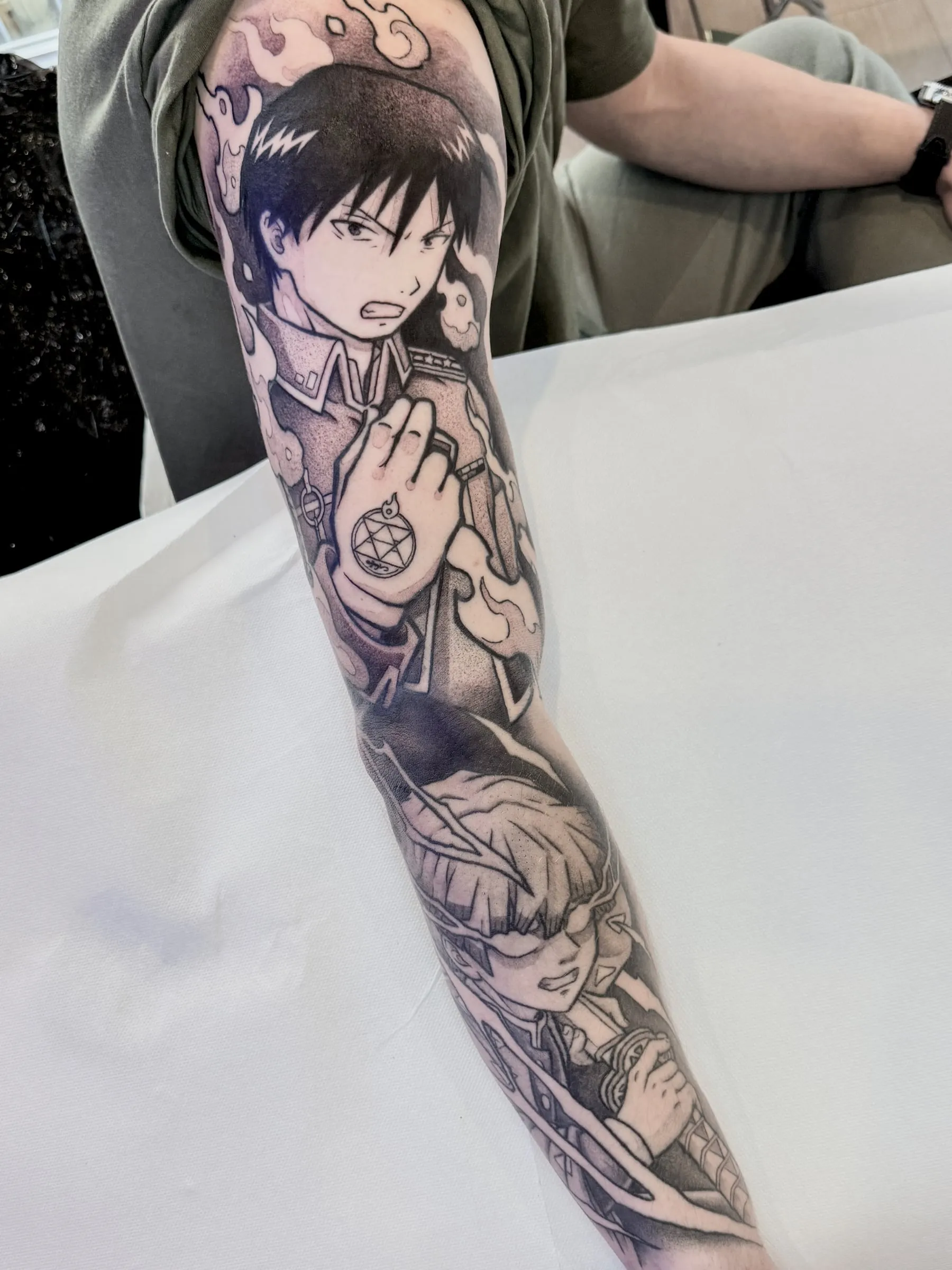 Tatouage réalisé par Aks