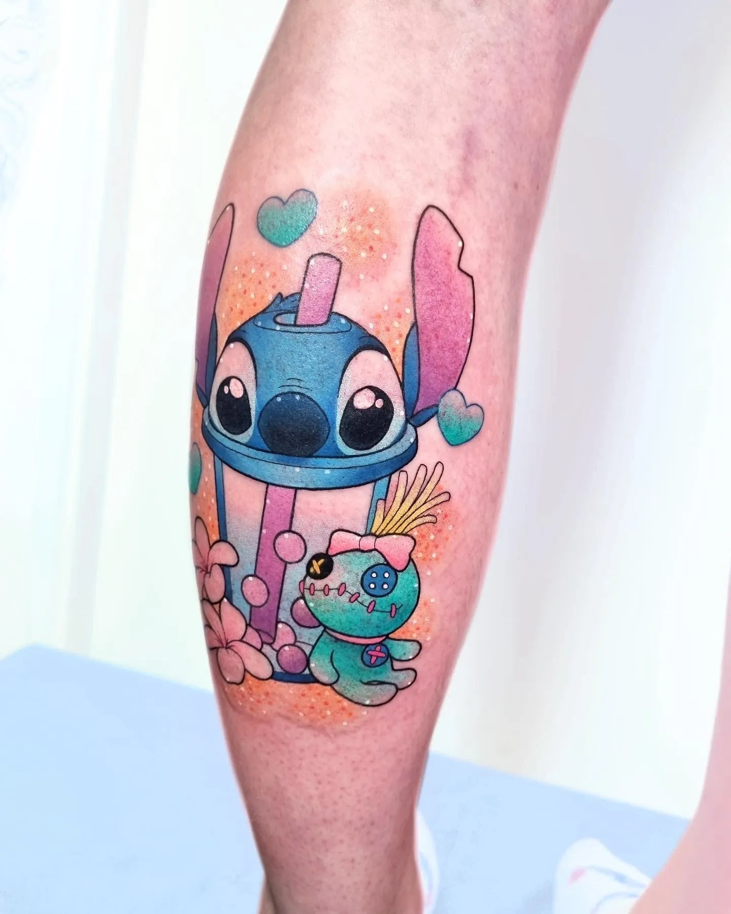 Tatouage réalisé par Lunie