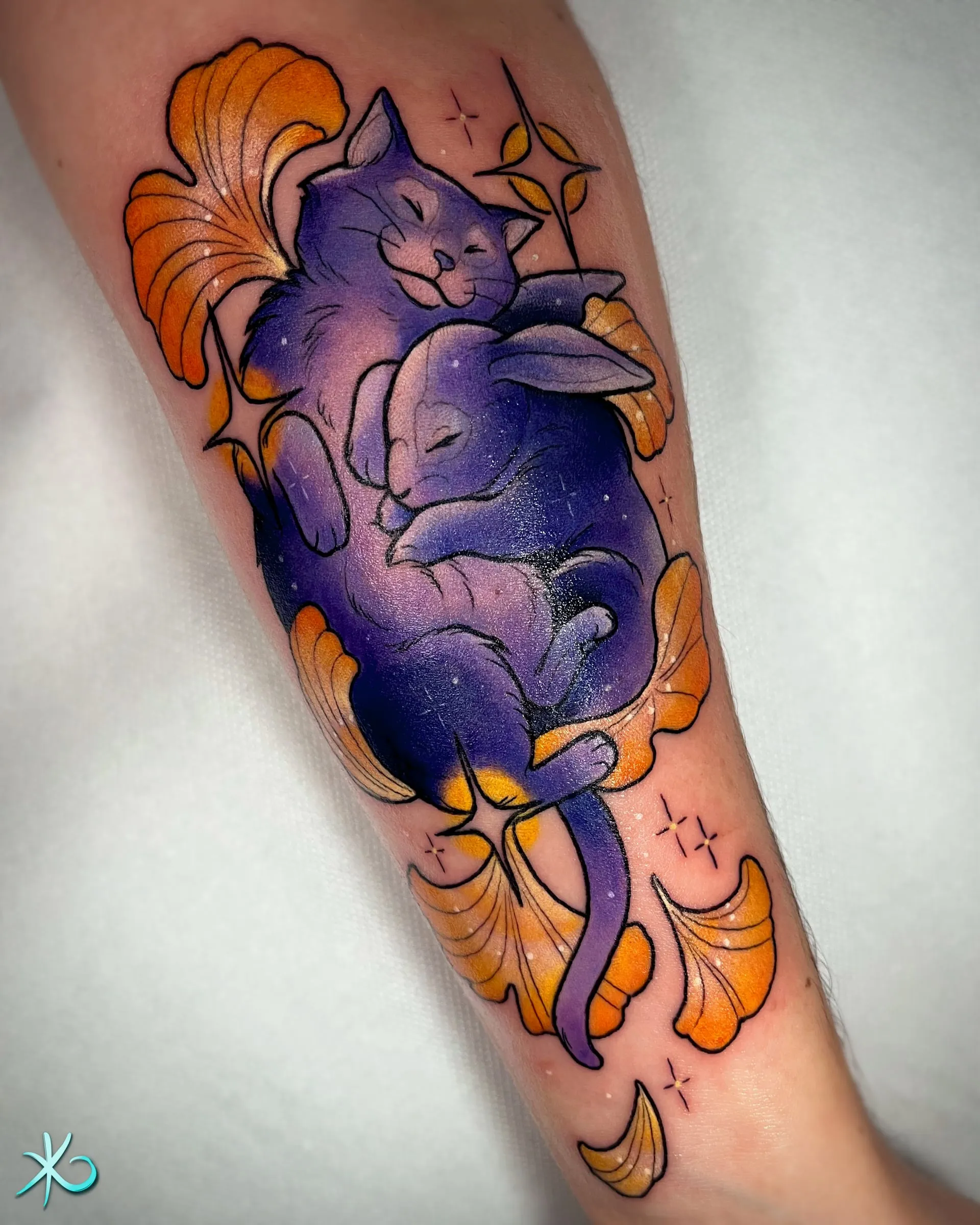 Tatouage réalisé par Kyriä