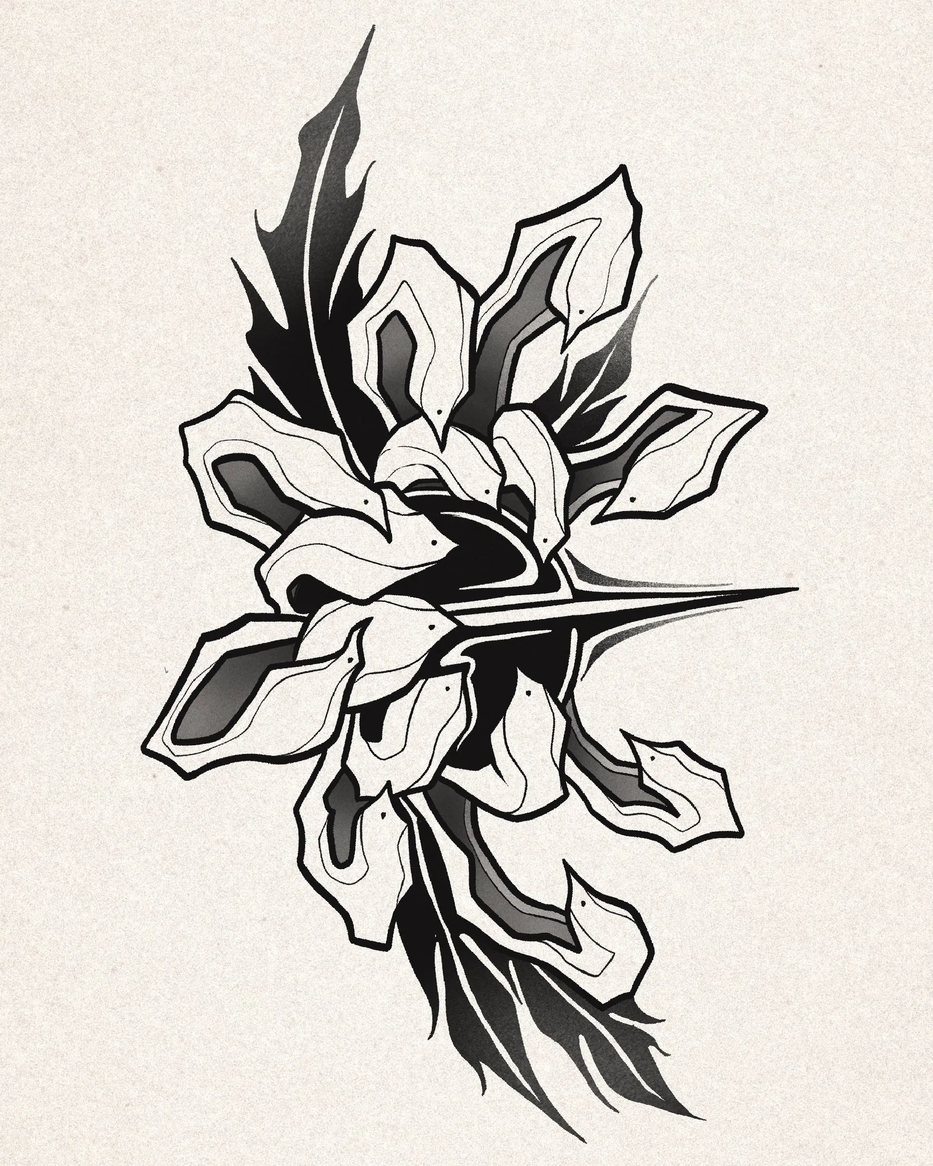 Tatouage réalisé par Lux