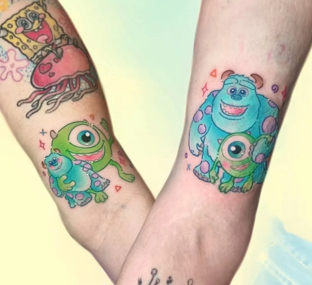 Tatouage réalisé par Lunie
