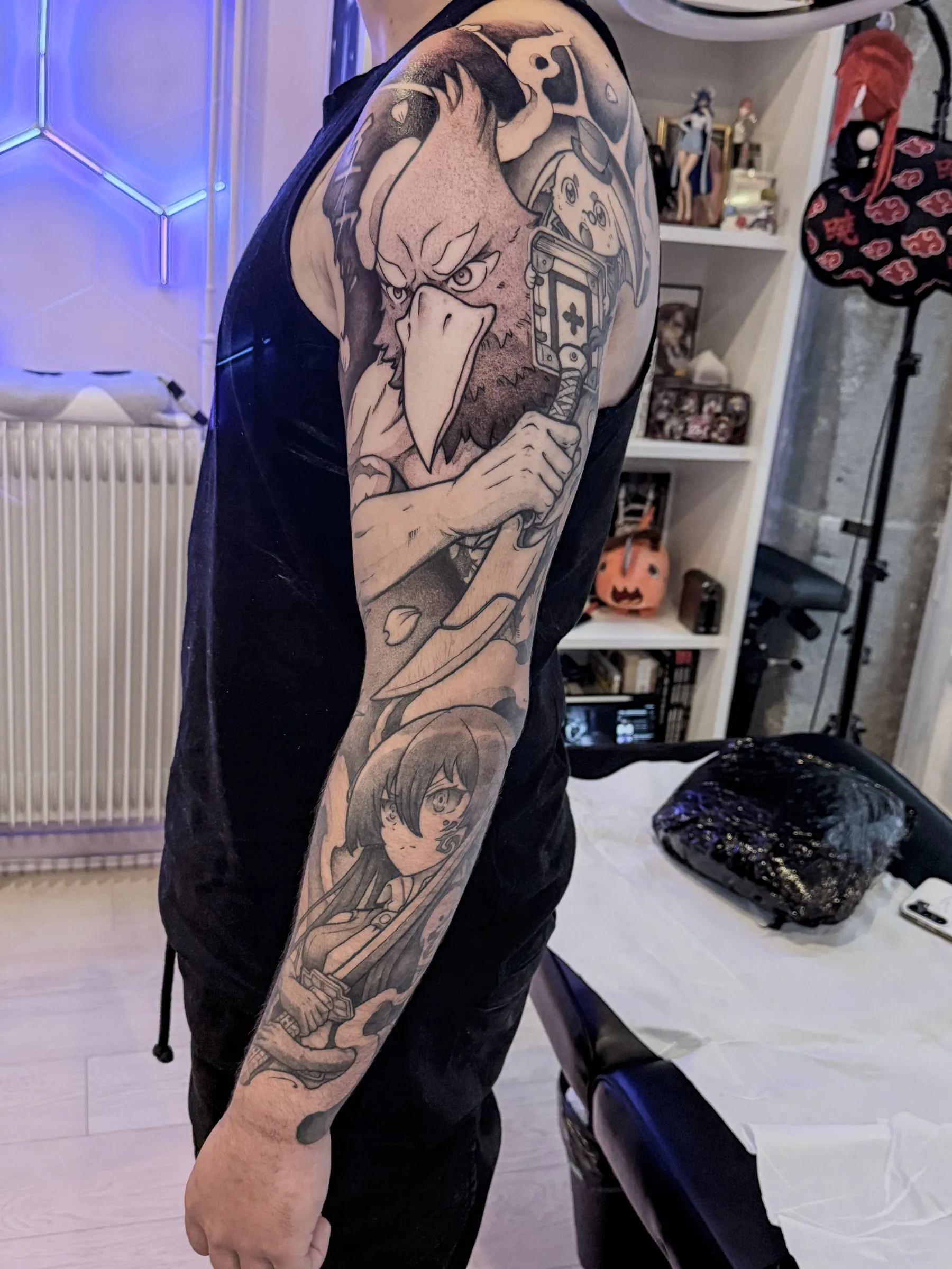 Tatouage réalisé par Aks