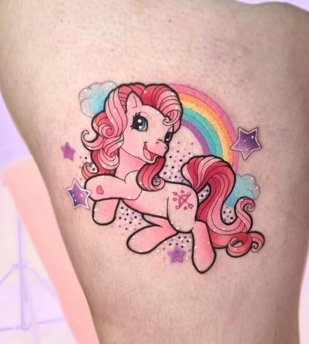 Tatouage réalisé par Lunie