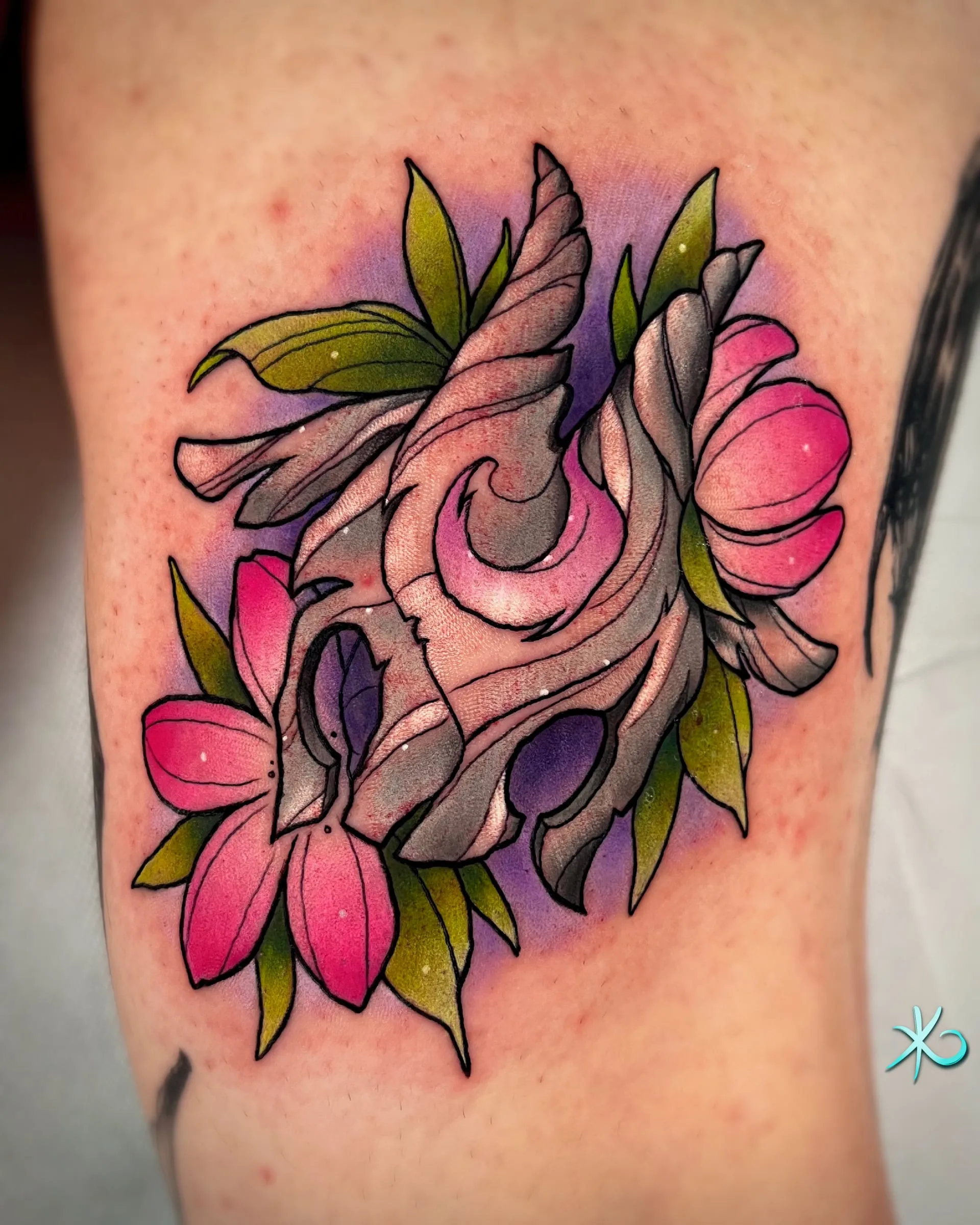 Tatouage réalisé par Kyriä