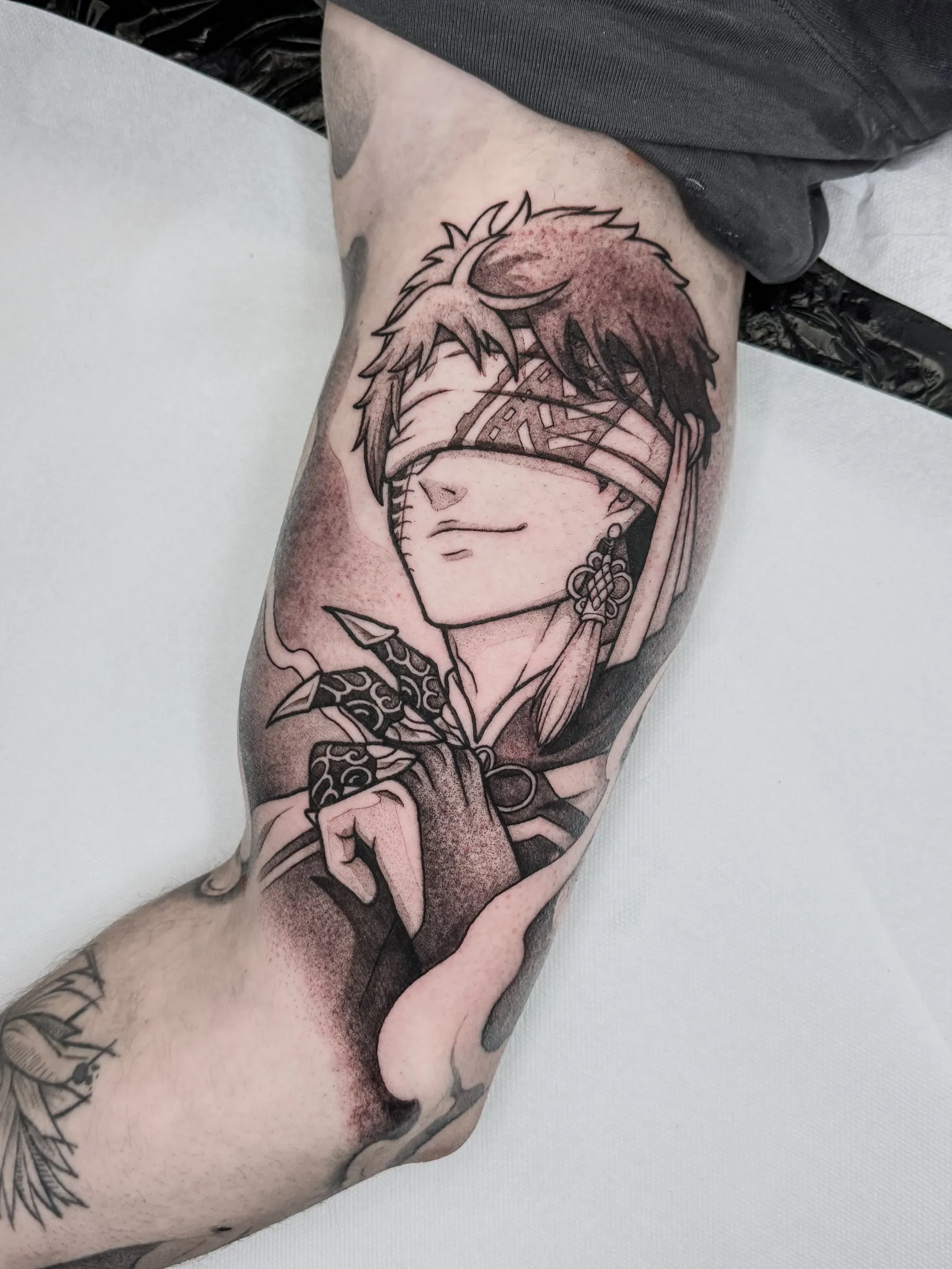 Tatouage réalisé par Aks