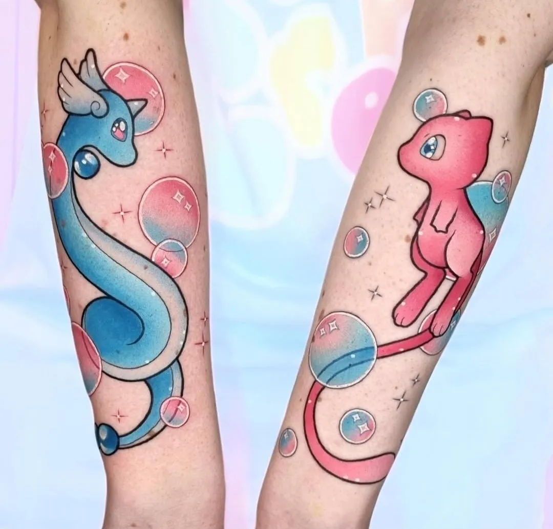 Tatouage réalisé par Lunie