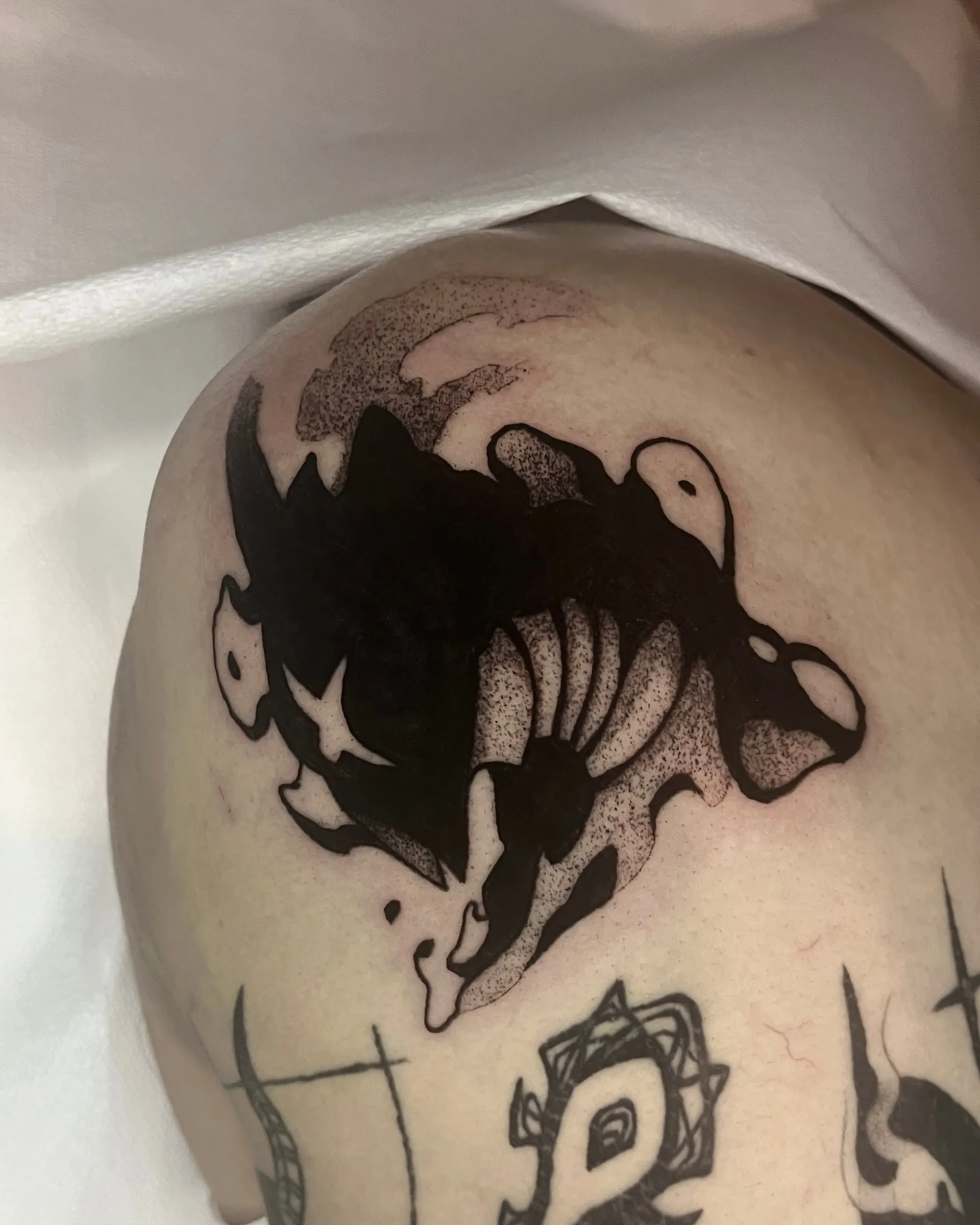 Tatouage réalisé par Lux