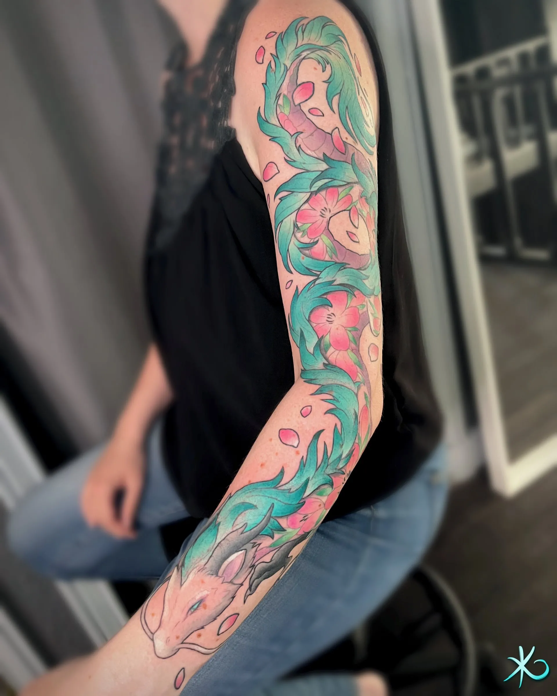 Tatouage réalisé par Kyriä