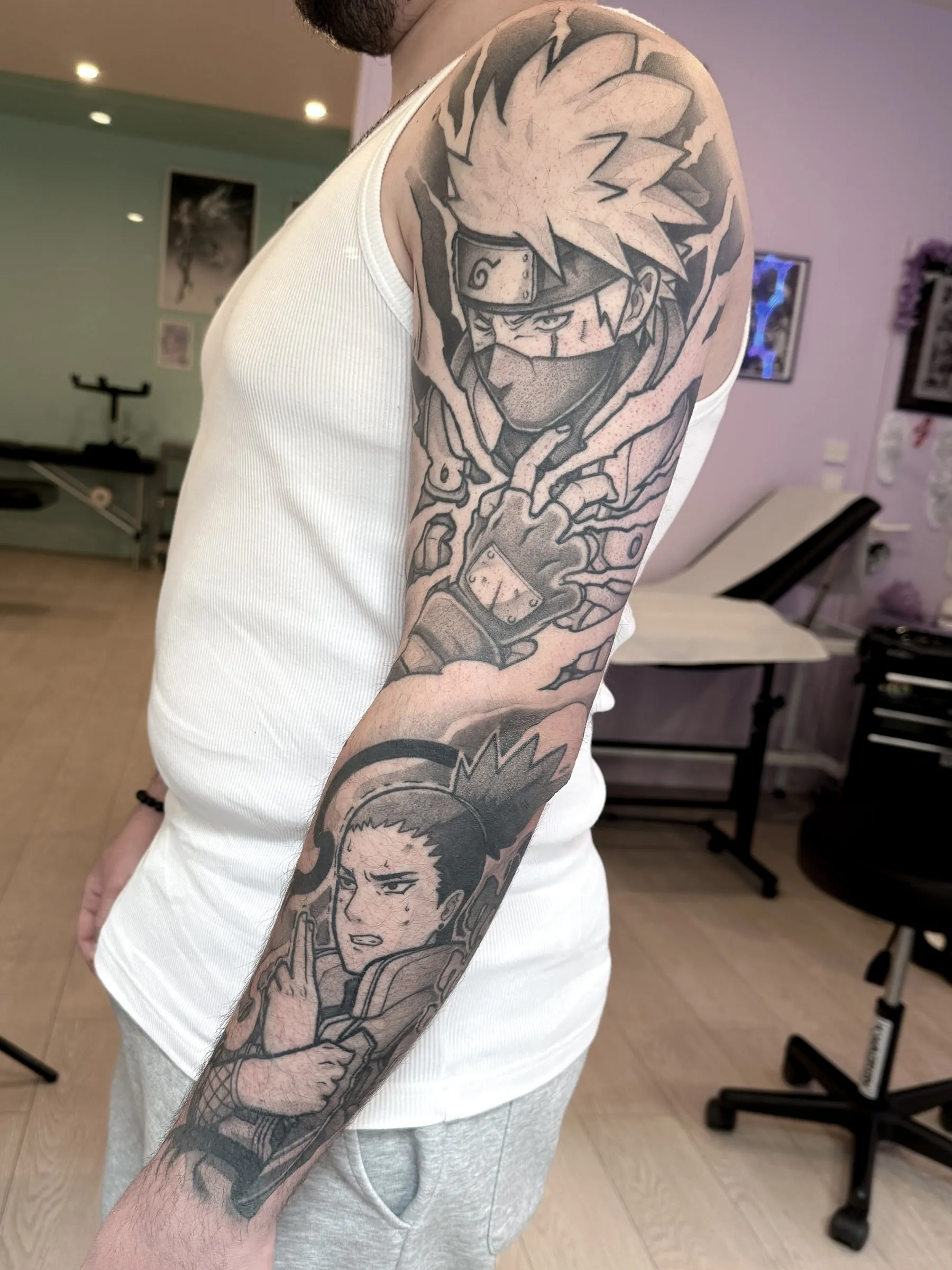 Tatouage réalisé par Aks