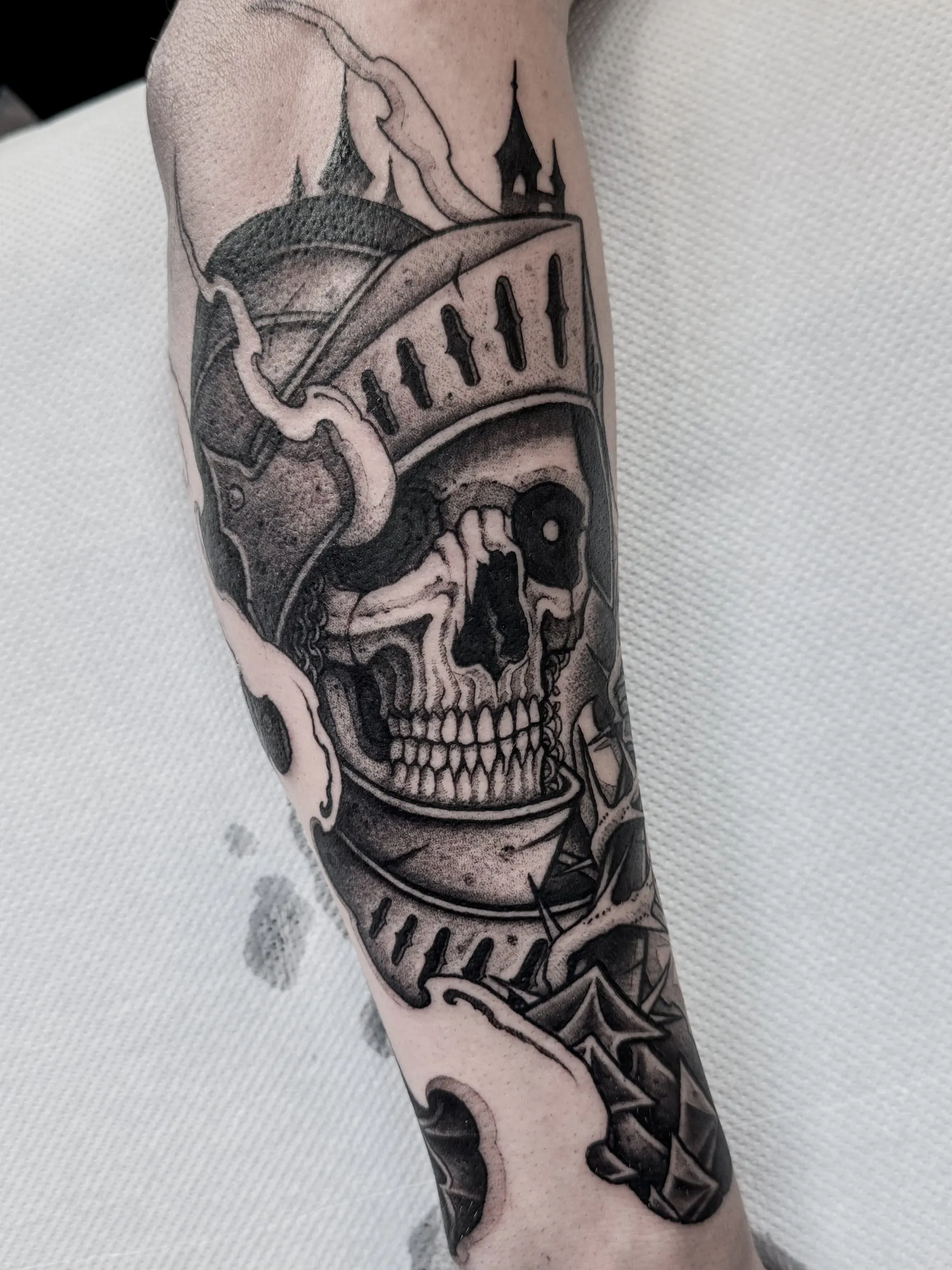 Tatouage réalisé par Aks